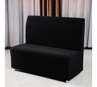 Couvercle De Siège De Carte De Canapé Sans Bras, Couvercle De Couverture De Futon Stretch Protector Housses, Couvercles De Lit De Canapé Pour Canapé à 2 Pla(Size:Siège monomoteur,Color:noir)