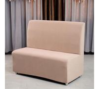 Couvercle De Siège De Carte De Canapé Sans Bras, Couvercle De Couverture De Futon Stretch Protector Housses, Couvercles De Lit De Canapé Pour Canapé à 2 Pla(Size:Siège monomoteur,Color:khaki)