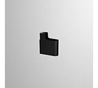 Couvercle de siphon Alape 8112000980, noir mat, revêtement en poudre, dimensions (L x H x P) : 118 x 440 x 353 mm