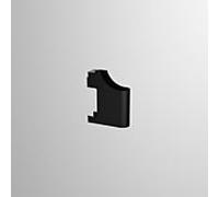 Couvercle de siphon Alape 8113999980 pour rénovation, noir mat, revêtement en poudre, L/H/P 118 x 440 x 355 mm