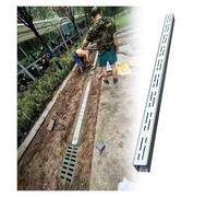 Couvercle de siphon de sol, Système de gouttière drainage tranchée en acier inoxydable 304, for patios, allées, passerelles, tailles multiples(5x5x200cm/2x2x78.7in)