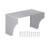 Couvercle De Sonnette, Boîtier De Protection, 24,5x11,8x12 Cm, Boîtier en Acier Inoxydable, Couvercle De Sonnette Étanche, Facile À Installer, pour Tampons De Chargement De Sortie De Lecteur De Carte