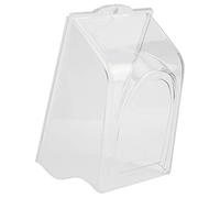 Couvercle de Sonnette, Serrure Transparente à Empreintes Digitales, Imperméable à l'Eau, Protection contre la Pluie pour Clavier en Plastique, Largeur de 4 Pouces, Contrôle