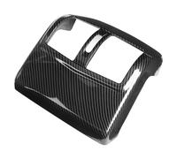 Couvercle de sortie d'air arrière,Cadre d'évent de climatisation,Décoration intérieure de voiture,Garniture en fibre de carbone,Garniture de ventilation d'air conditionné