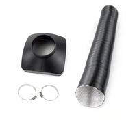 Couvercle de sortie d'air de 75 mm avec tuyau de conduit réglable de 100 cm pour chauffage diesel, compatible avec Webasto, pour Dometic et Planer