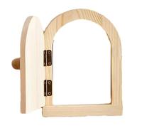 Couvercle de sortie de porte féerique - Prise d’interrupteur en bois | Cadre décoratif mural Protection prévention des chocs électriques bouton cadre fusible sûr chambre d'enfant accessoire ameublemen