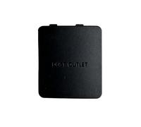 Couvercle de sortie de poussière d'origine, Compatible avec ECOVACS DEEBOT X9 Pro Omni / X9S PRO Omni / X8 PRO OMNI / T80S Omni / T80 Omni, couvercle de joint de remplacement parties(Black)