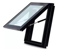 Couvercle de sortie de secours manuel - Étanche et antirouille - Poignée rotative 650 x 500 mm - Parfait pour les sorties sûres - Lumière naturelle - Solutions de sécurité domestique