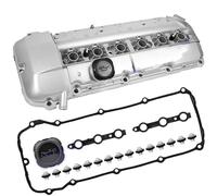 Couvercle de soupape Cache-culbuteurs En Aluminium Pour BMW Pour M54 E46 E39 E60 E61 E65 E66 E83 E53 Z4 X5 X3 330i 325CI 325I 325XI 330CI 2.5 3.0 11127512839 Cache-soupape Moteur