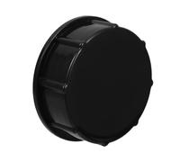 Couvercle de Soupape de Tonne Noir en Plastique pour Baril Étanche | Ajustement Précis, Installation Facile, Capuchon de Sécurité pour Cuve