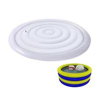 Couvercle De Spa Gonflable, 165cm PVC Couvercle De Bain À Remous Rond, Housse De Protection pour Gonflable, Couvercle Spa avec Valve De Gonflages Rapide Et Facile