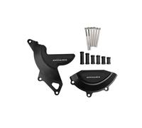 Couvercle De Stato Couvercle De Démarreur Moteur Gauche Et Droit Pour Moto Pour CB650 R Pour CB 650R Pour CB650R 2019-2023 Protecteur Cadre Coulissant(Black-650R)