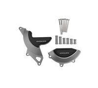 Couvercle De Stato Couvercle De Démarreur Moteur Gauche Et Droit Pour Moto Pour CB650 R Pour CB 650R Pour CB650R 2019-2023 Protecteur Cadre Coulissant(Gray-650R)