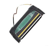 Couvercle de support d'imprimante mobile pour Zebra ZQ521 P1107244-101 avec rouleau de plateau noir, barre de déchirement de capteur de barre noire, remplacement convivial, performance stable, métal