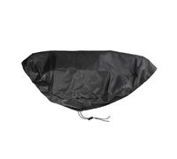 Couvercle De Tambour De 55 Gallons Avec Ficelle De Proximité Réglable Extensible,S'adapte À La Plupart Des Barils D'eau Et Des Poubelles,Housse De Baril De Pluie Étanche - Type Black