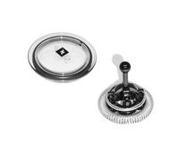 Couvercle De Tasse Et Fouet Mousseur for Machine À Café, Compatible Avec Nespresso, Compatible Avec Aeroccino 3, Compatible Avec Aeroccino 4, Pièces De Rechange for Machine À Café