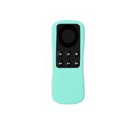 Couvercle de télécommande boîtier de lecteur multimédia couvercle de étui de protection en silicone antidérapant pour Amazon Fire TV Stick-bleu