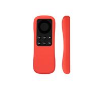 Couvercle de télécommande, boîtier de lecteur multimédia, étui de protection antidérapant en Silicone pour Amazon Fire TV Stick-rouge