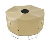 Couvercle De Tente De Trampoline Étanche - Couvercle De Parashe Du Trampoline | Trampoline Dédiée Tent | Abrivrage De La Tentative Résistante À La Déchirure Imperméable Pliable Refuge Pour Le Patio Ja