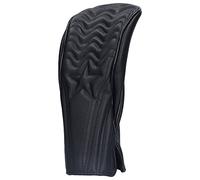 Couvercle de tête de Vitesse athlétique | Météo - Cuir PU résilient pour Bois/conducteurs | Casse-tête Noir protectrice avec Plaque d'immatriculation rotative | Intérieur Doux (Number 1)