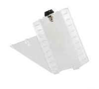 Couvercle de thermostat verrouillable en acrylique avec serrure à combinaison, boîte de protection transparente pour sécuriser les thermostats contre tout accès non autorisé et altération