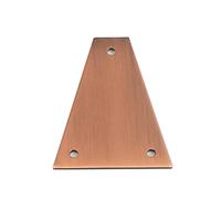 Couvercle de tige de réglage de guitare, de couverture de noyau triangulaire à 3 trous, pièce de rechange électrique étanche pour guitare, entretien du noyau triangulaire