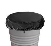 Couvercle de tonneau de pluie, couvercle de tambour de 190 litres, couvercle de seau imperméable, housse de poubelle en tissu avec cordon de serrage, extensible, couvercle de tonneau réglable