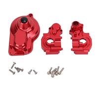 Couvercle de train arrière principal RC avec boîtier de boîte de vitesses moyen pour voiture télécommandée LOSI Mini T 2.0 2WD 1/18 (Rouge)