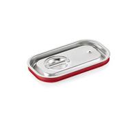 Couvercle de transport GN joint 2 GN 1/4 en Acier au nickel chrome Was Germany G