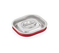 Couvercle de transport GN joint 2 GN 1/6 en Acier au nickel chrome
