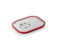 Couvercle de transport GN joint 3 GN 1/2 en Acier au nickel chrome