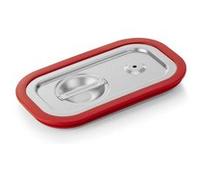 Couvercle de transport GN joint 3 GN 1/4 en Acier au nickel chrome Was Germany 1 G