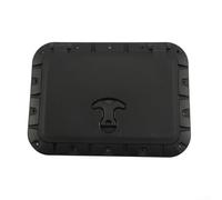 Couvercle de trappe carré pour applications de pont de bateau, compatible avec kayak et canoë, construction ABS, couvercle verrouillable, joint antidérapant (A)