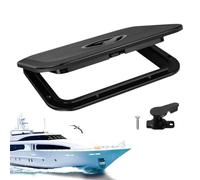 Couvercle de trappe de Bateau Rectangle Couverture de Porte Lourde, Conception de Sécurité Non Slip | Équipement Marine Résistant aux intempéries pour Yacht Bateaux à Voile de