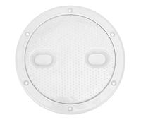 Couvercle de Trappe de Bateau, Trappe de Plaque de Pont, Trappe D'inspection Ronde Antidérapante de 160mm/6.3 Pouces avec Couvercle Amovible