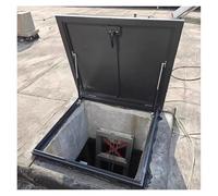 Couvercle de trappe de grenier étanche personnalisé - Carré 24" x 29" pour évacuation d'urgence, idéal pour l'extérieur, l'école, l'usine, l'entrepôt et l'utilisation résidentielle - Couverc