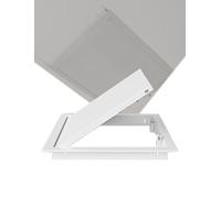 Couvercle de trappe de grenier, porte d'accès à l'aération de cave, trappe d'accès à toit plat,for plafond, trou d'inspection d'entretien des tuyaux(Magnetic type,35x35cm/13.7x13.7in)