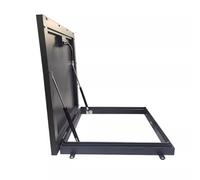 Couvercle de trappe de toit de 50,8 à 99,1 cm - Plaque de trappe à gaz étanche pour un accès facile et une protection améliorée