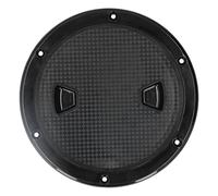 Couvercle de trappe d'inspection résistant à la Corrosion, plaque de pont ronde de 6 pouces, Anti-UV pour bateau marin