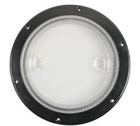 Couvercle de trappe rond en matériau ABS de 20,3 cm pour utilisation sur pont marin avec configuration de montage à 6 trous et mise au point de stabilité (A)
