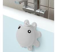 Couvercle de trop-plein en silicone pour baignoire - Couvercle de trop-plein de salle de bain en silicone - Accessoires de salle de bain et de spa, ajoute des centimètres d'eau pour une baignoire plus