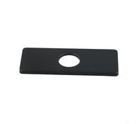 Couvercle de trou carré en acier inoxydable pour évier de salle de bain à trou unique, couvercle élégant pour trou de robinet, plaque d'obturation de trou d'évier, couvercle de robinet de salle de