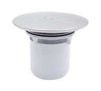 Couvercle de trou de douche de rechange pour drain de sol Piège à déchets de douche attrape-cheveux de salle de bain Drain de sol rond remplace la pelle à cheveux ronde
