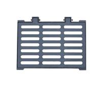 Couvercle de trou d'égout en fonte robuste et grille de vidange Storm - Solution de drainage robuste pour allée et protection contre les débris de cour empêche les obstructions et améliore la sécurité