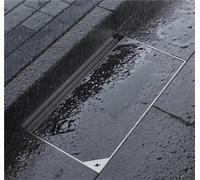 Couvercle de trou d'égout encastré et grille de vidange pour égout et bronzage septique - Couvercle de pompe de puisard commercial/résidentiel (700 x 500 mm)