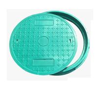 Couvercle de trou d'homme en résine avec couvercle en E - HeavyDu t pour fosses D extérieures résistant aux intempéries et robuste, idéal pour le jardin et la protection des eaux usées