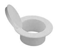 Couvercle de trou Louts d'air décoratifs Plu-G pour la climatisation Pipe tuyau boucles Ventilation Murber Couvriers Couvre protection du blanc Type110