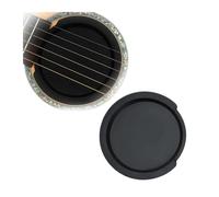Couvercle de trou son guitare acoustique classique, accessoires réduction du bruit, bloc tampon, pièces bouchon d'arrêt, 2 tailles Pour Guitare(10 CM(L))