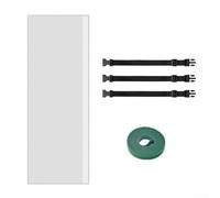 Couvercle de tuyau AC portable pour tuyaux d'échappement de 12,7 à 22,9 cm, garde l'air chaud à l'intérieur et optimise l'efficacité du refroidissement (gris)