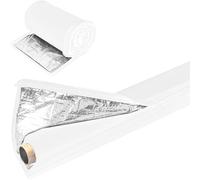 Couvercle de tuyau de climatisation robuste avec couche d'aluminium à fermeture rapide pour une efficacité énergétique